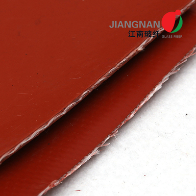 Tecido de fibra de vidro de silicone resistente à temperatura revestido de borracha de silicone de uma ou duas faces