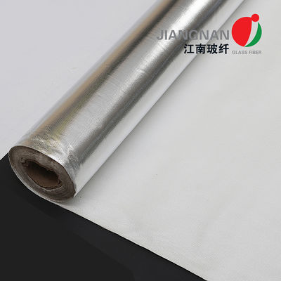 Chama de alumínio de prata de pano da fibra de vidro da isolação térmica - retardador