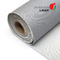 Fogo - tela resistente da fibra de vidro largura Grey Color Pu Coated Fabric de 1000mm - de 2000mm