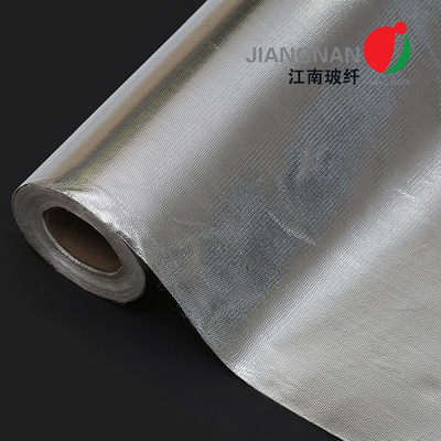 O filme de alta temperatura da folha de alumínio laminou telas da fibra de vidro até 550°C