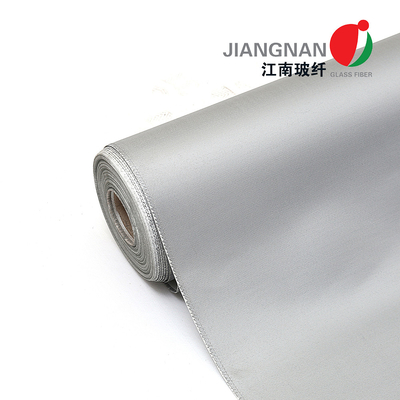Proteção contra o calor feita sob encomenda de Grey Silicone Coated Fiberglass Fabric de grande resistência