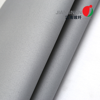 0,0079 no silicone resistente ao calor da espessura revestiu a fibra de vidro cinza do comprimento de rolo de 50 jardas