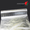 Tela aluminizada da fibra de vidro 430-600G/Sq.Mtr para a alta temperatura até 550°C