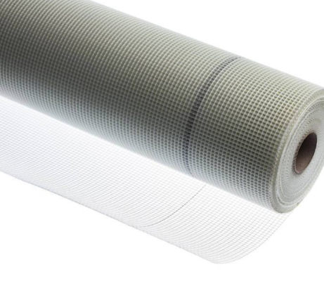 Malha de fibra de vidro Leno tecida 4*4mm 5*5mm durável para parede de construção