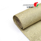 De pano revestido da fibra de vidro do Vermiculite tela de alta temperatura da isolação térmica da resistência