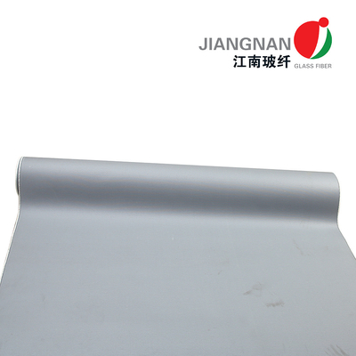 Grey Silicone Fiberglass Cloth Silicone revestiu o pano da fibra de vidro com a melhor resistência de abrasão