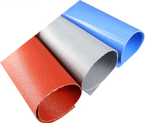 A borracha de silicone revestida pesada de 1MM impregnou o pano térmico da tela da fibra de vidro