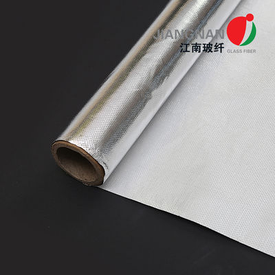 pano aluminizado 0.12mm da isolação da fibra de vidro para Marine Covers